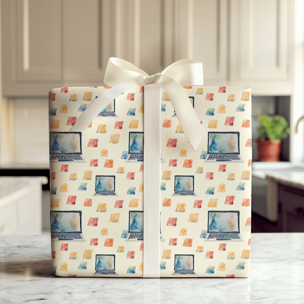 Powered by Dad - Wrapping Paper - Aspen & Arlo