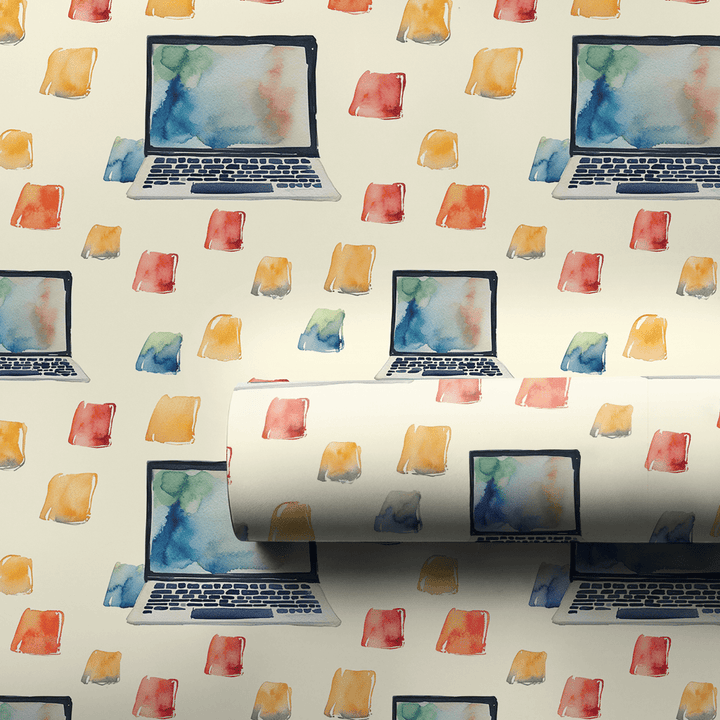 Powered by Dad - Wrapping Paper - Aspen & Arlo
