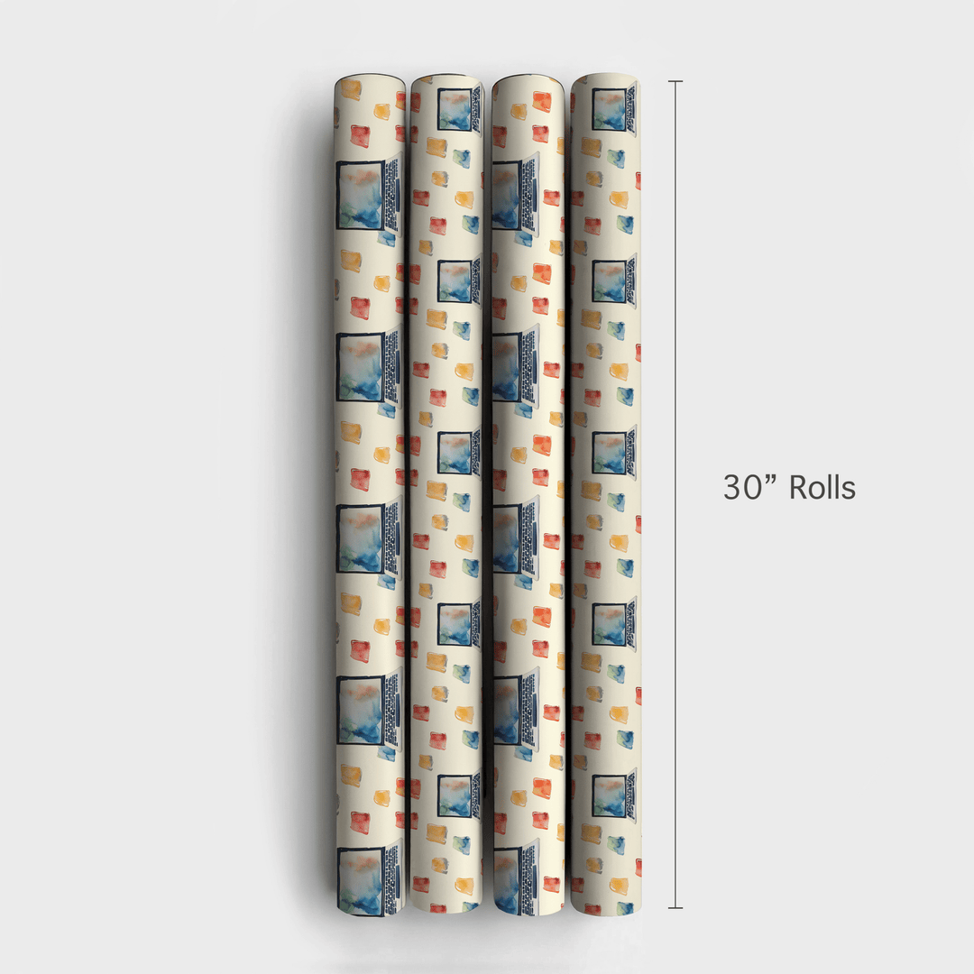 Powered by Dad - Wrapping Paper - Aspen & Arlo