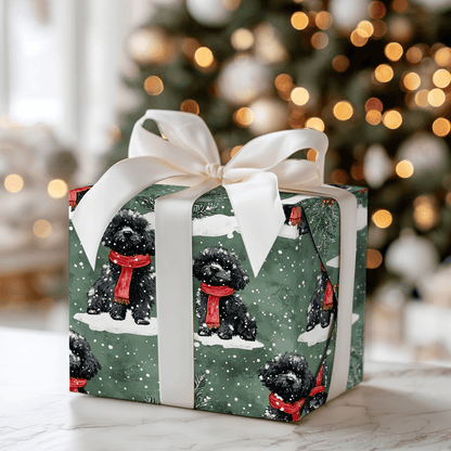 Joey in Green - Wrapping Paper - Aspen & Arlo