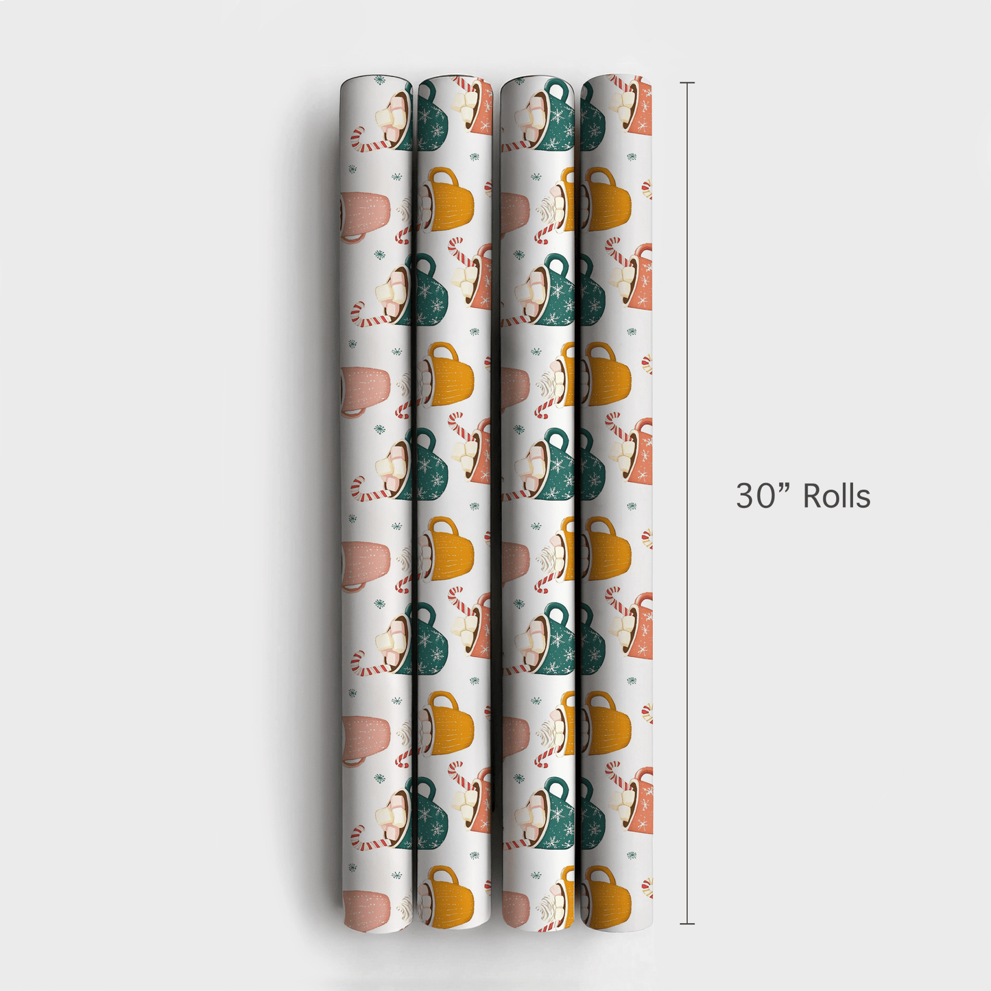 Hot Chocolate Mugs - Wrapping Paper - Aspen & Arlo