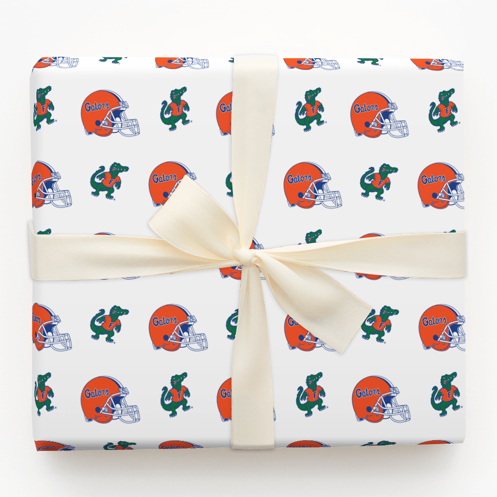 Gators Helmet - Wrapping Paper - Aspen & Arlo