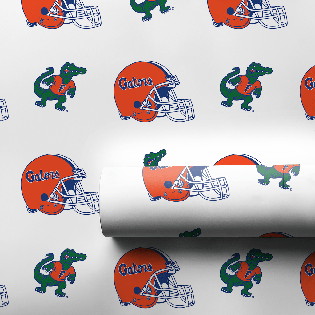 Gators Helmet - Wrapping Paper - Aspen & Arlo