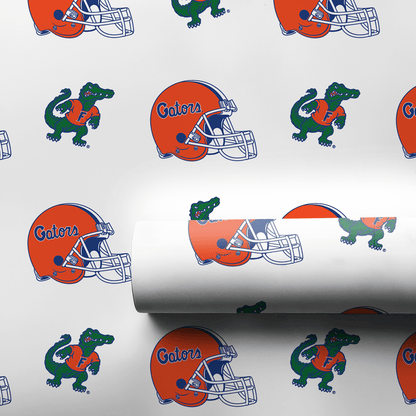 Gators Helmet - Wrapping Paper - Aspen & Arlo