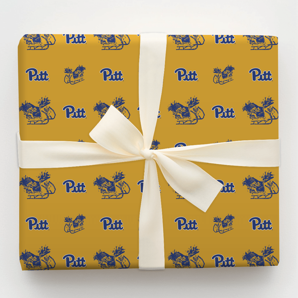 Sleigh Panthers - Wrapping Paper - Aspen & Arlo