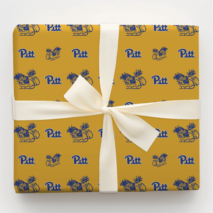 Sleigh Panthers - Wrapping Paper - Aspen & Arlo