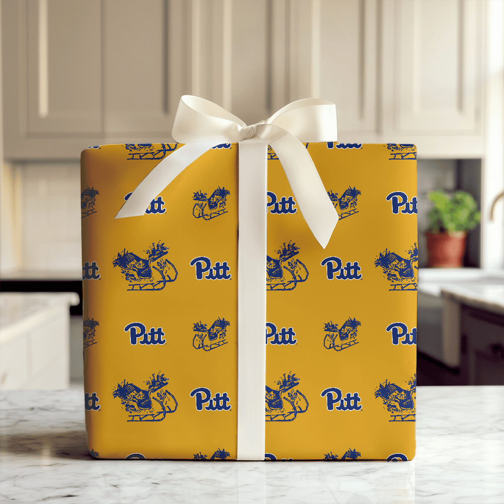 Sleigh Panthers - Wrapping Paper - Aspen & Arlo