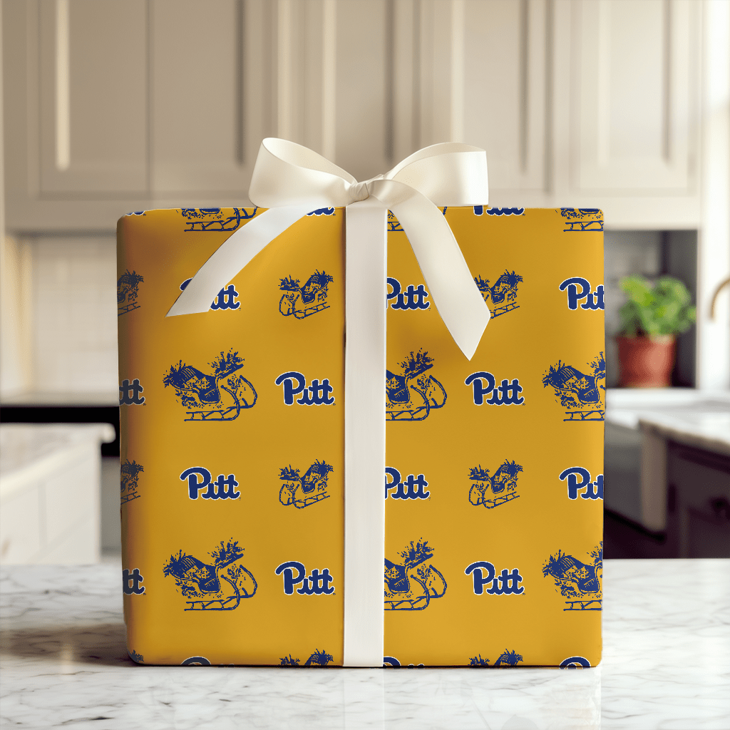 Sleigh Panthers - Wrapping Paper - Aspen & Arlo