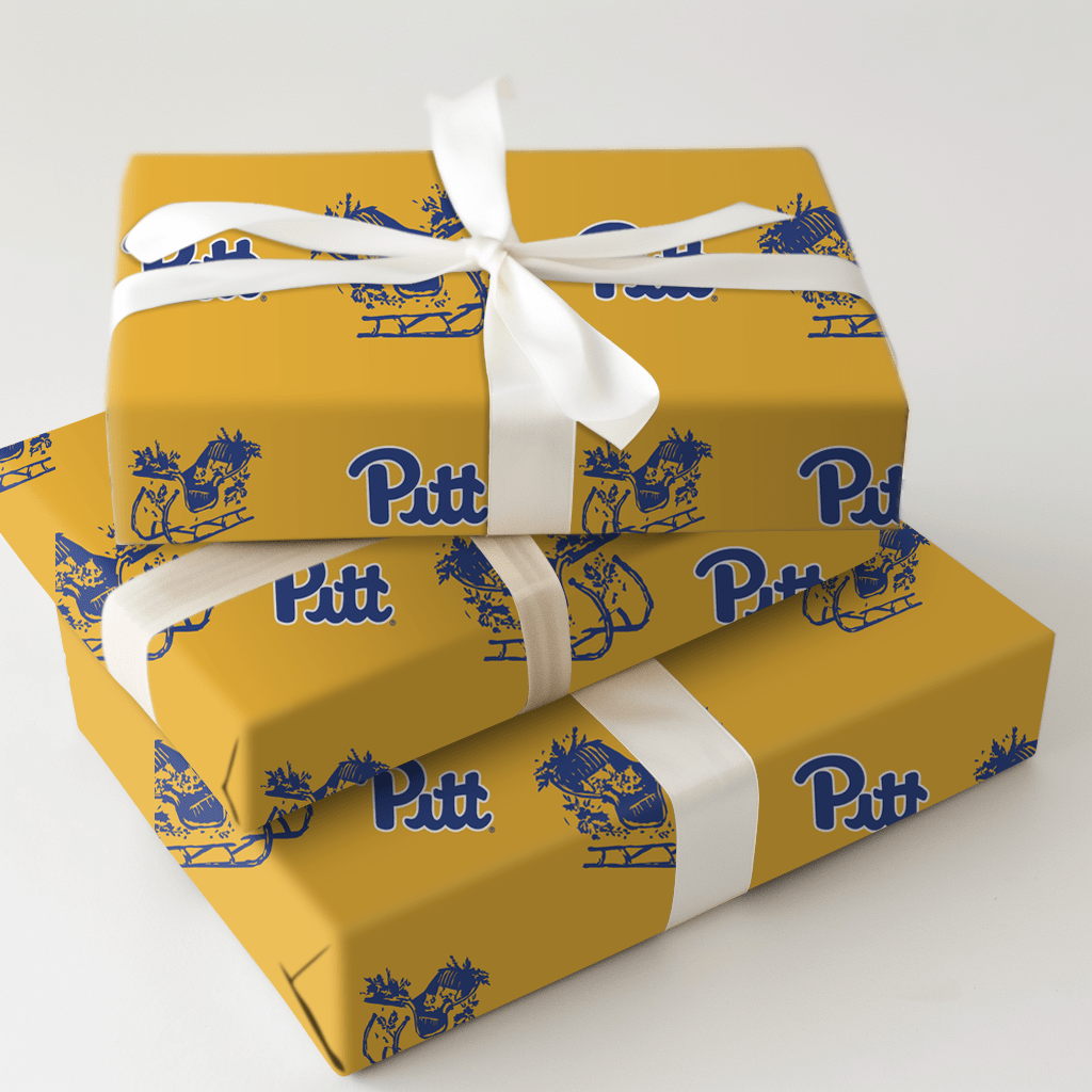 Sleigh Panthers - Wrapping Paper - Aspen & Arlo