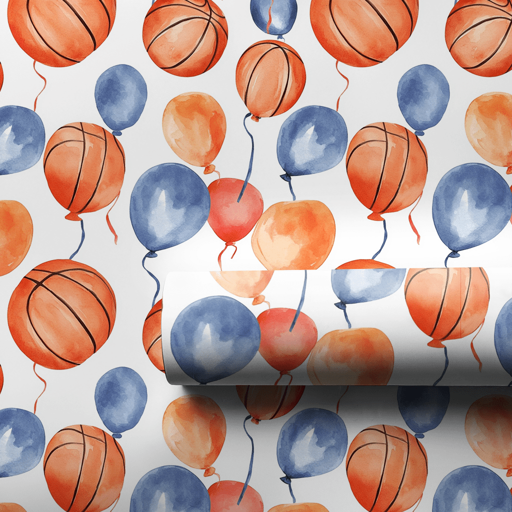Hoop Hype - Wrapping Paper - Aspen & Arlo