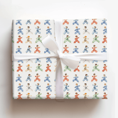 Martial Moves - Wrapping Paper - Aspen & Arlo