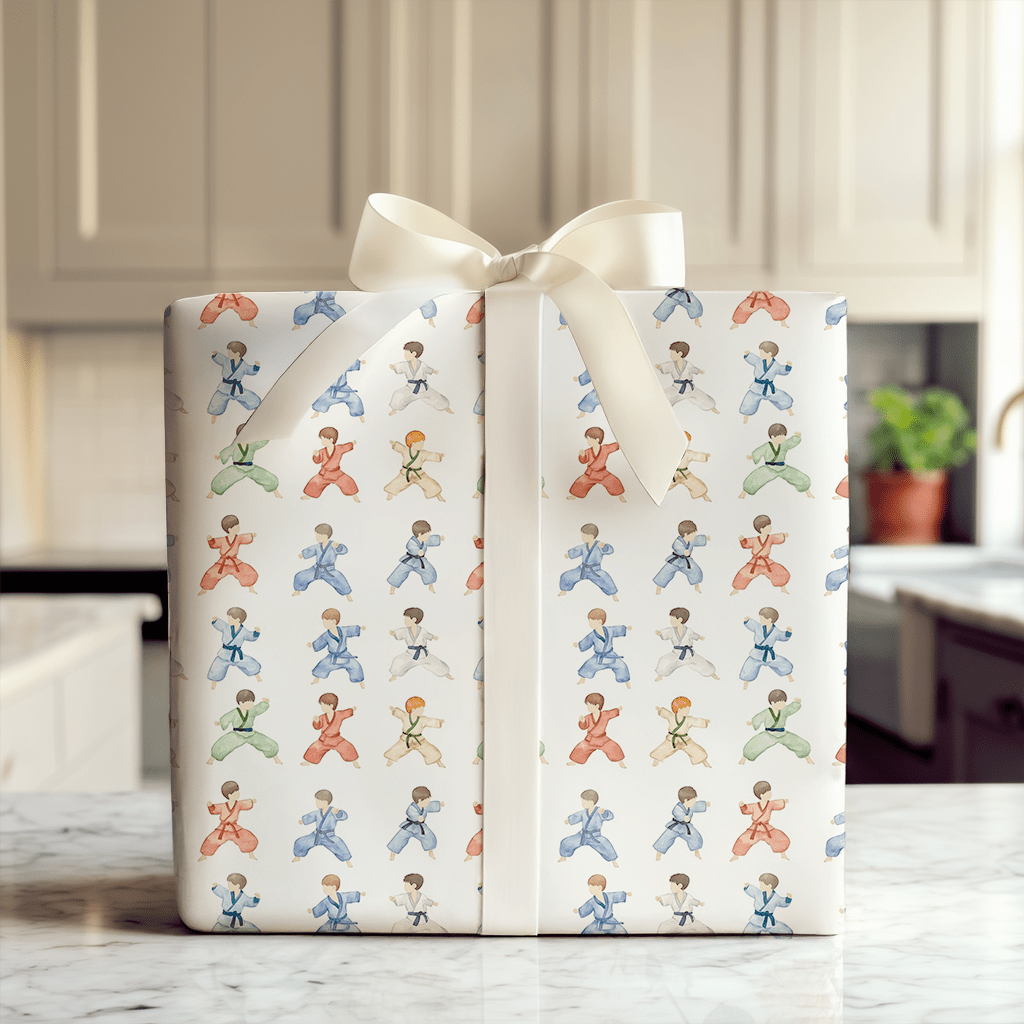 Martial Moves - Wrapping Paper - Aspen & Arlo
