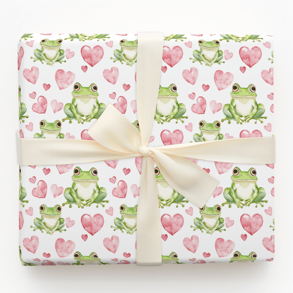 Toadally in Love - Wrapping Paper - Aspen & Arlo