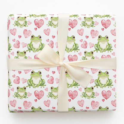 Toadally in Love - Wrapping Paper - Aspen & Arlo