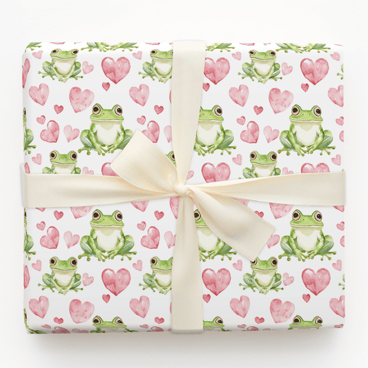 Toadally in Love - Wrapping Paper - Aspen & Arlo