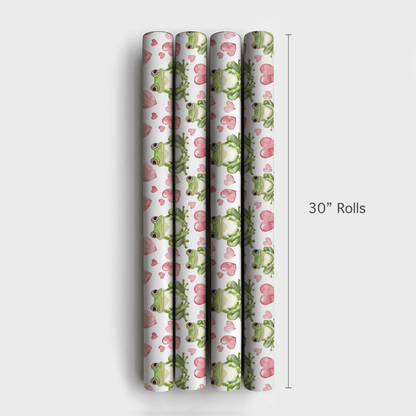 Toadally in Love - Wrapping Paper - Aspen & Arlo