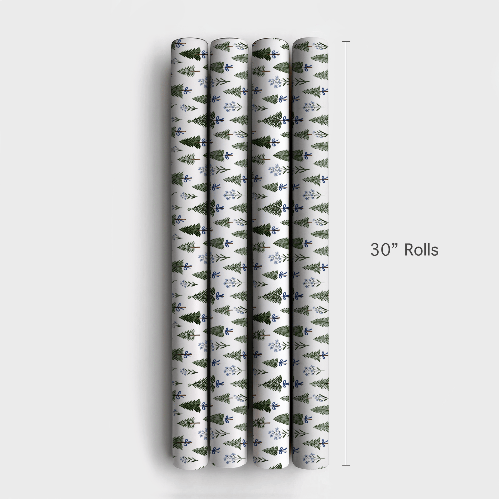 Blue Pine - Wrapping Paper - Aspen & Arlo