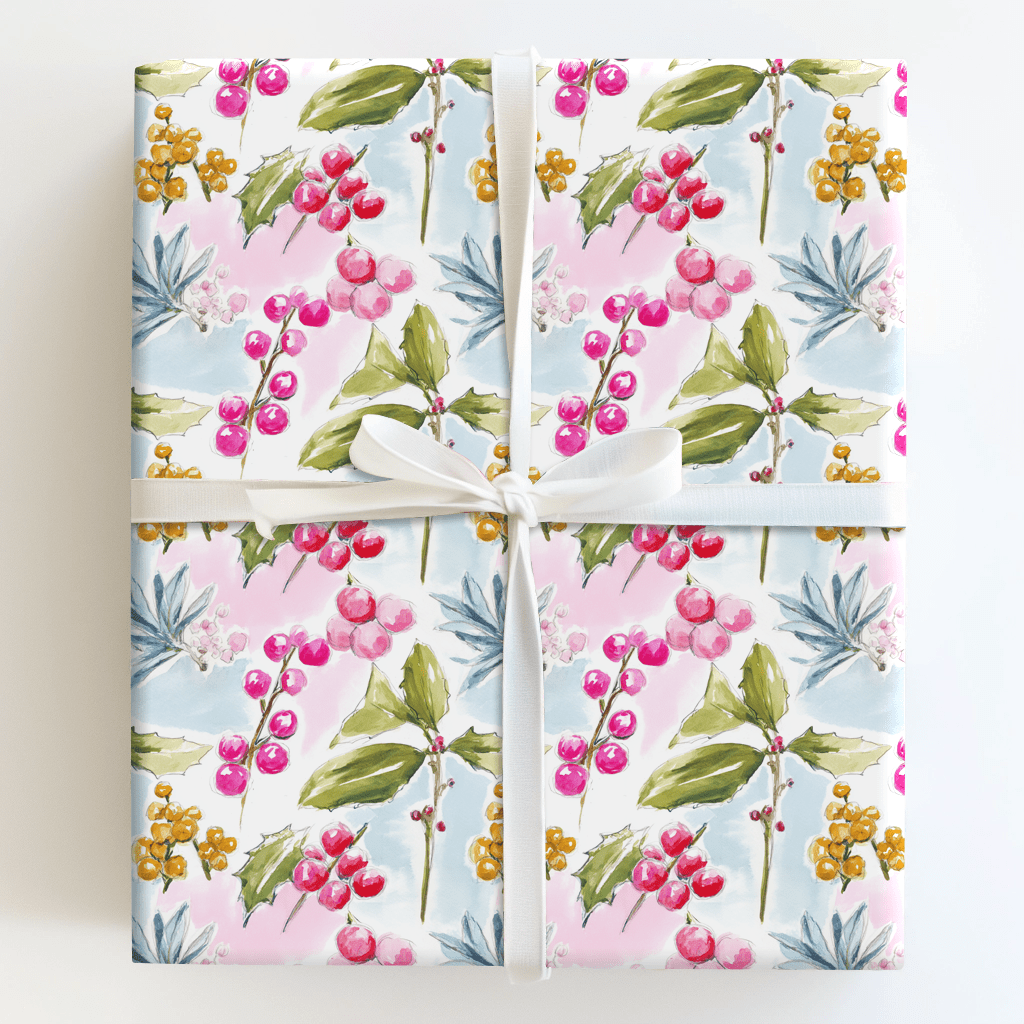 Berryton Frost - Wrapping Paper - Aspen & Arlo