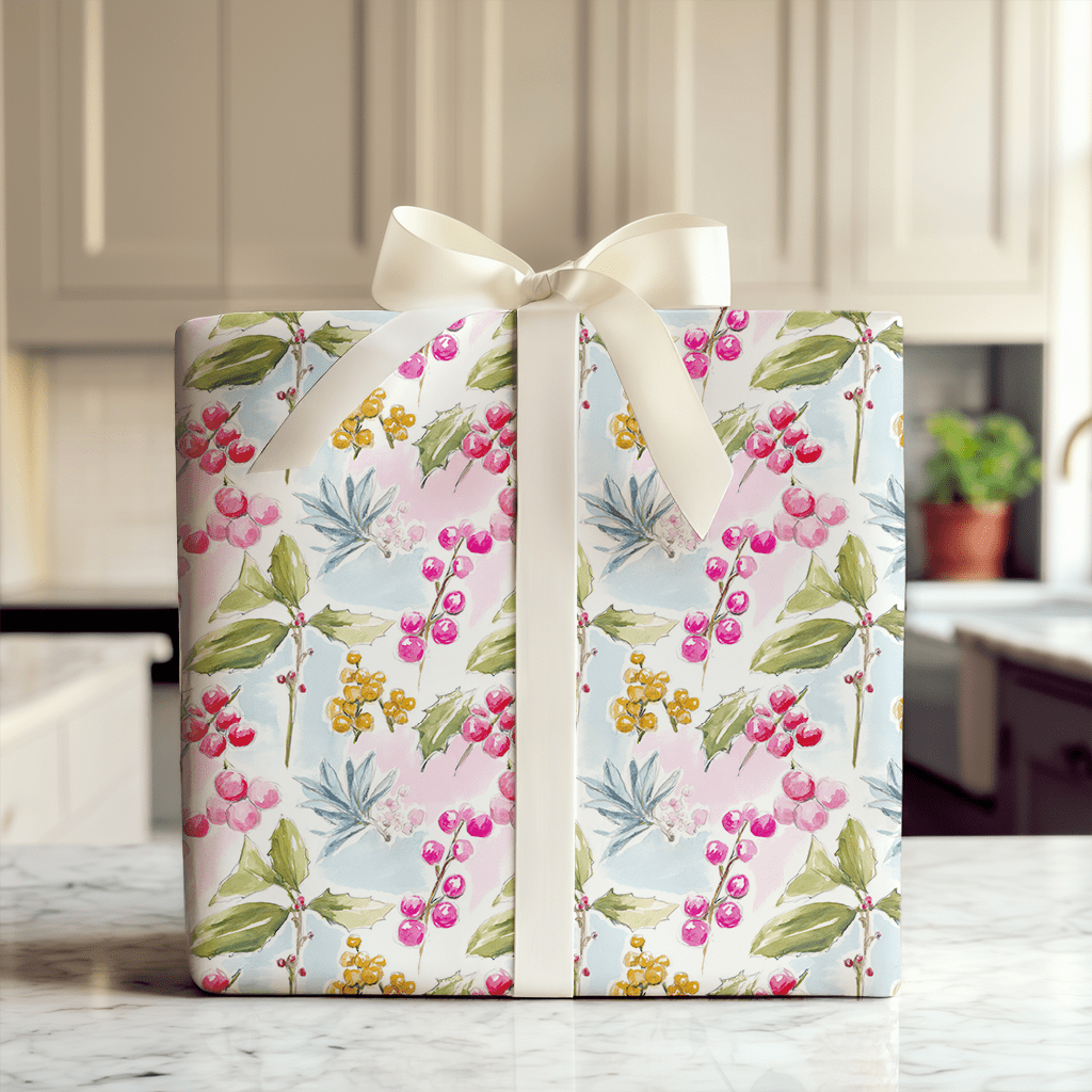 Berryton Frost - Wrapping Paper - Aspen & Arlo
