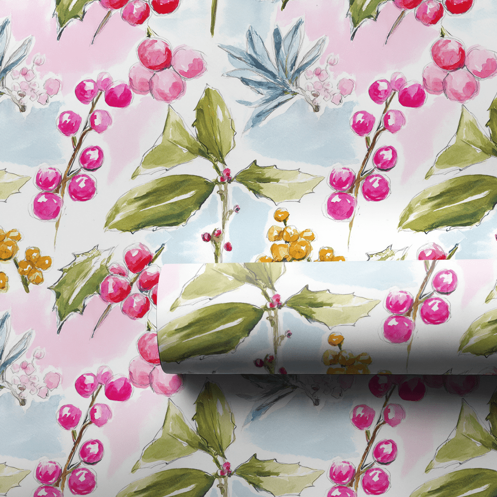 Berryton Frost - Wrapping Paper - Aspen & Arlo