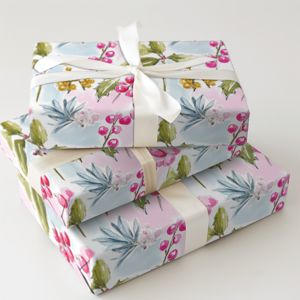 Berryton Frost - Wrapping Paper - Aspen & Arlo