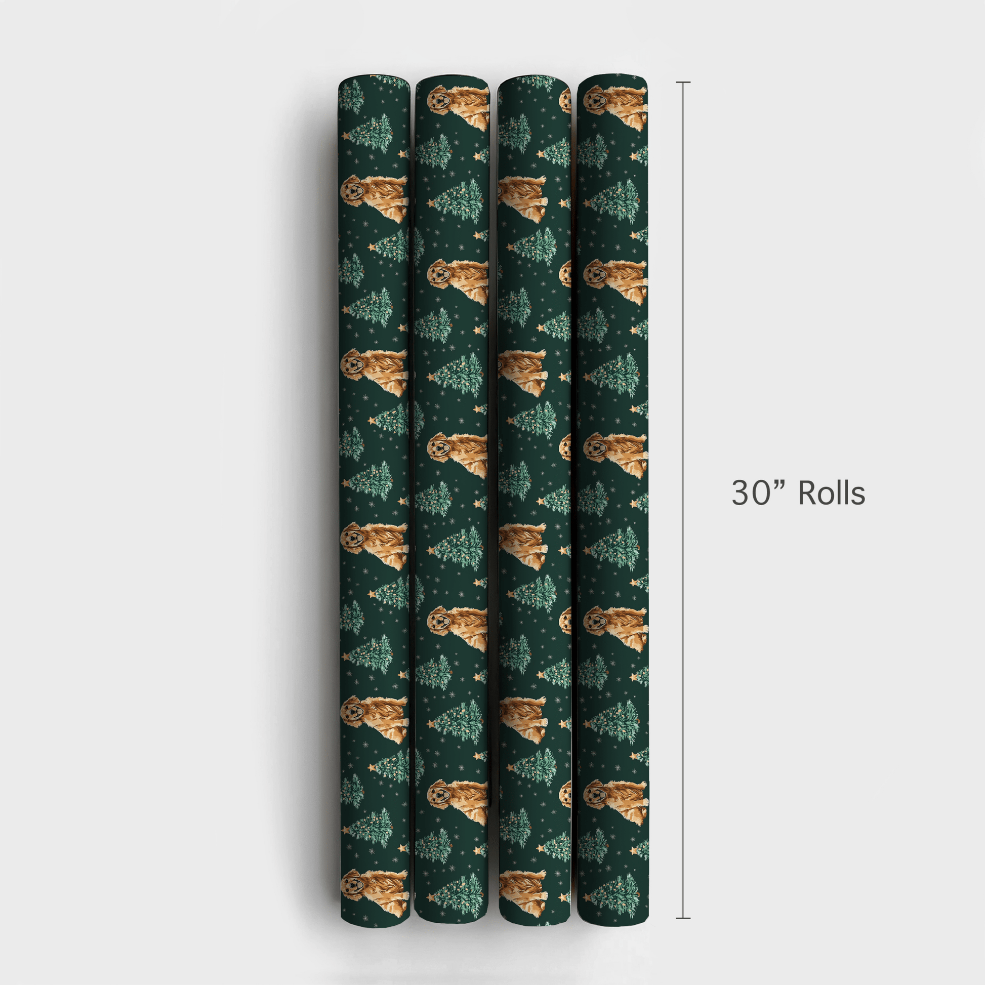 Paws and Pine - Wrapping Paper - Aspen & Arlo
