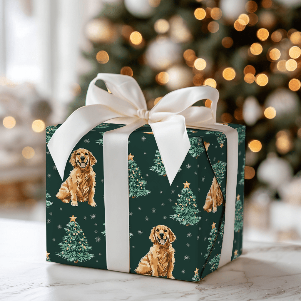 Paws and Pine - Wrapping Paper - Aspen & Arlo