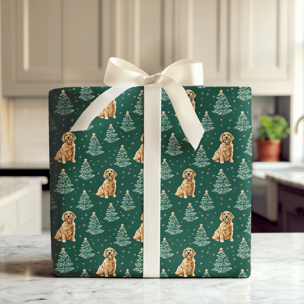 Paws and Pine - Wrapping Paper - Aspen & Arlo