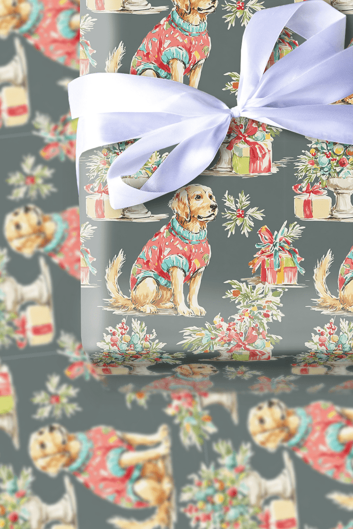 City Golden - Wrapping Paper - Aspen & Arlo