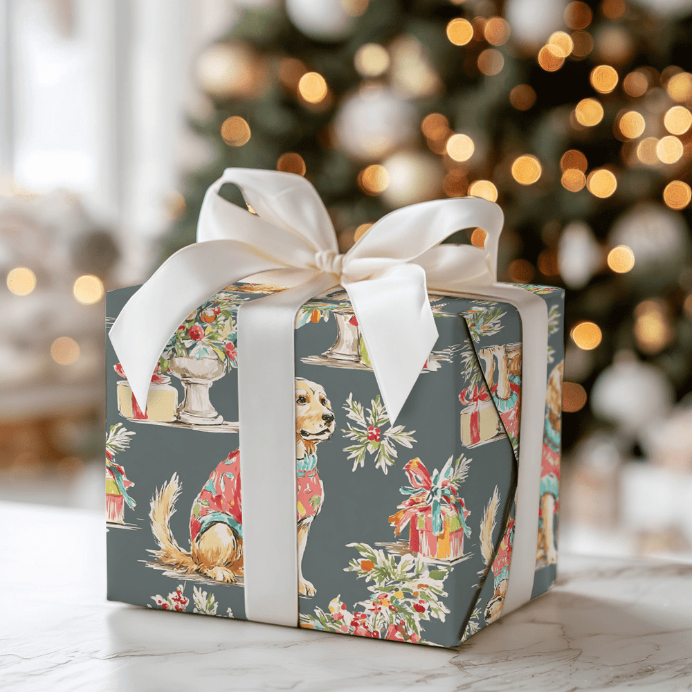 City Golden - Wrapping Paper - Aspen & Arlo