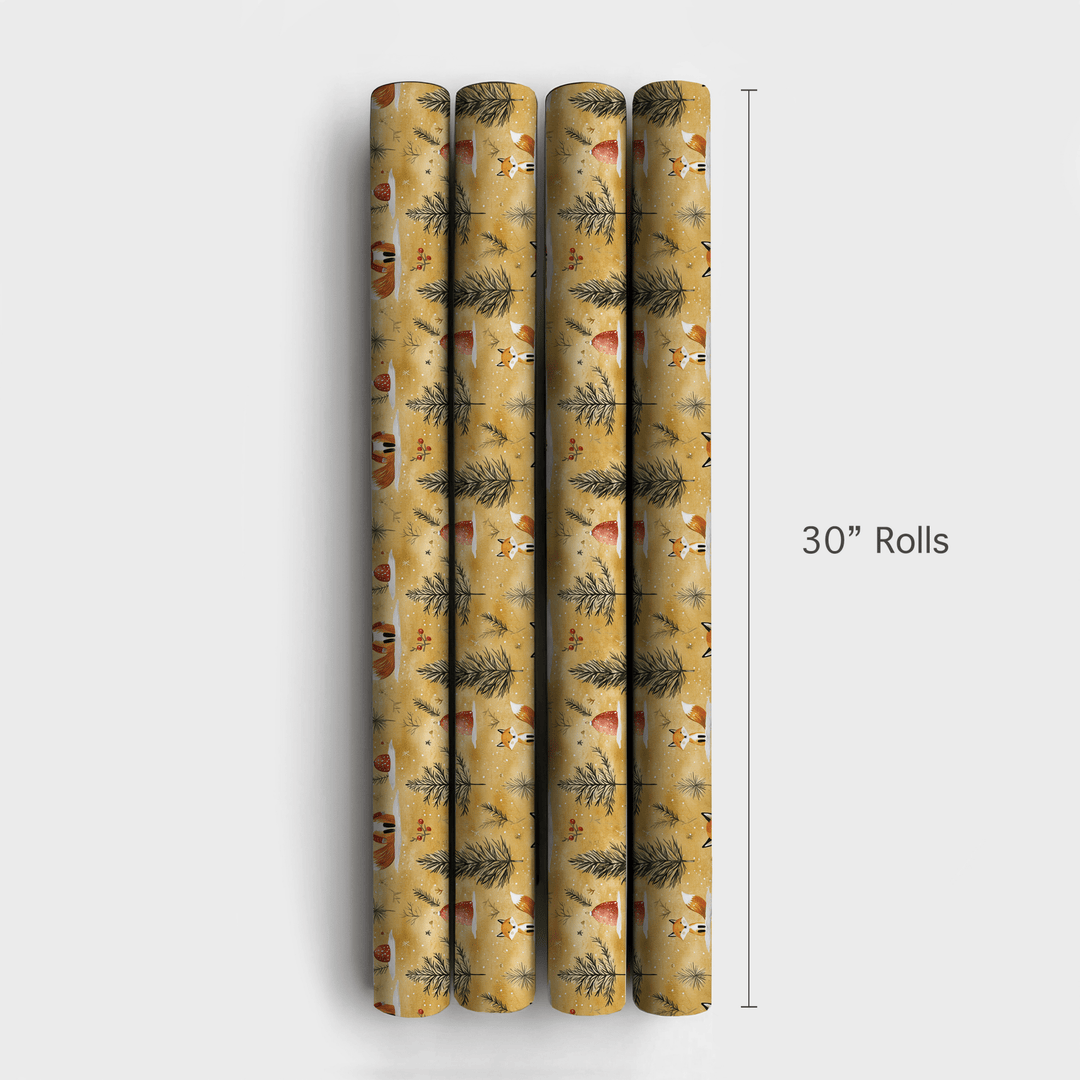 Fox Frost - Wrapping Paper - Aspen & Arlo