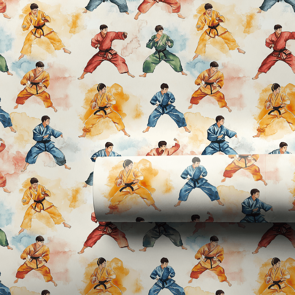 Belt Squad - Wrapping Paper - Aspen & Arlo