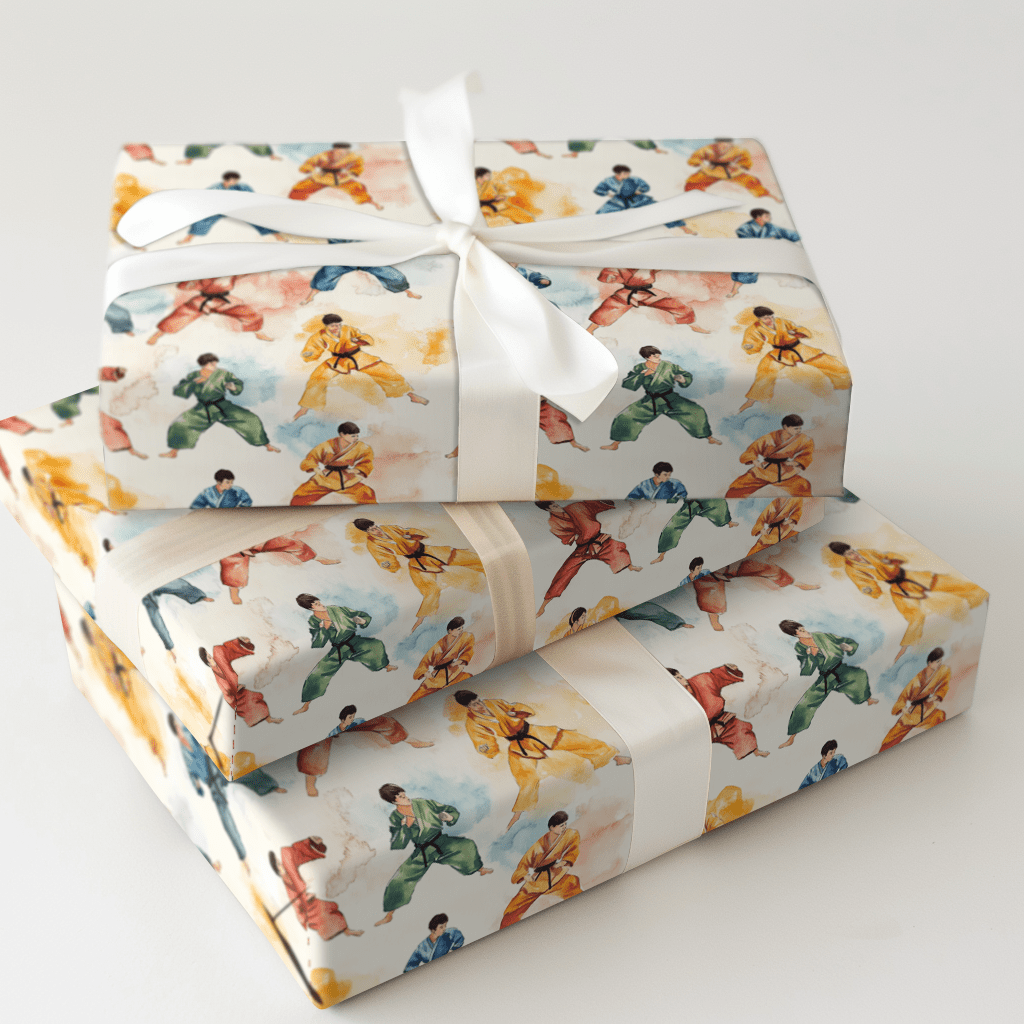 Belt Squad - Wrapping Paper - Aspen & Arlo
