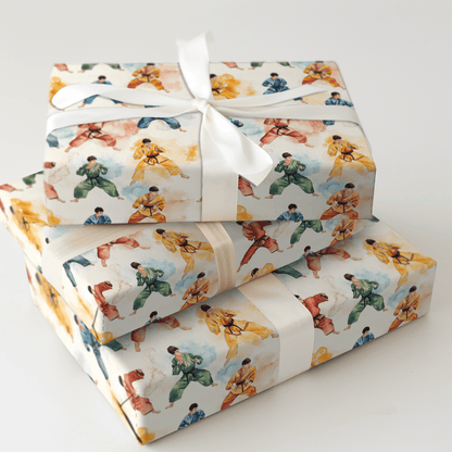 Belt Squad - Wrapping Paper - Aspen & Arlo
