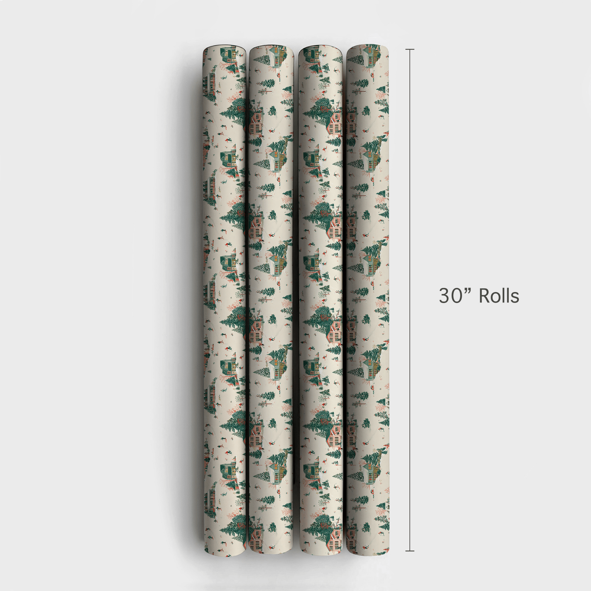 Ski Lodge Christmas - Wrapping Paper - Aspen & Arlo
