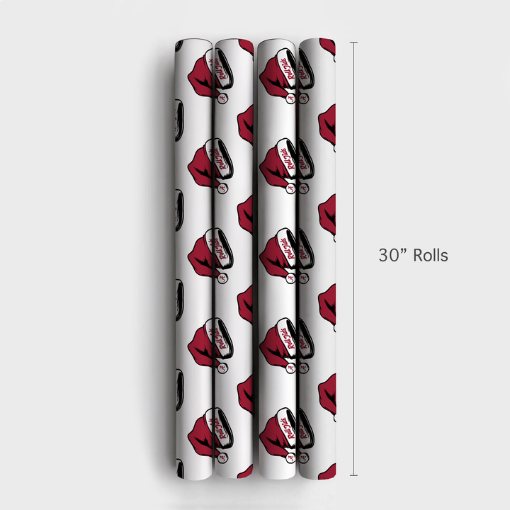 Santa Spirit Alabama A - Wrapping Paper - Aspen & Arlo