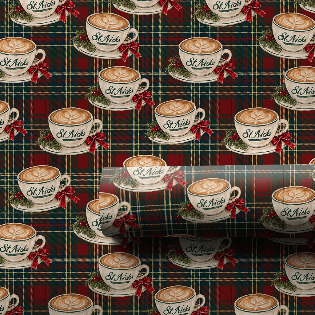 St.Nicks Coffee - Wrapping Paper - Aspen & Arlo