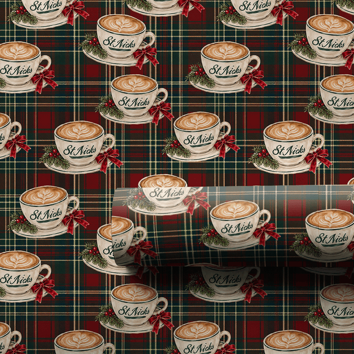 St.Nicks Coffee - Wrapping Paper - Aspen & Arlo