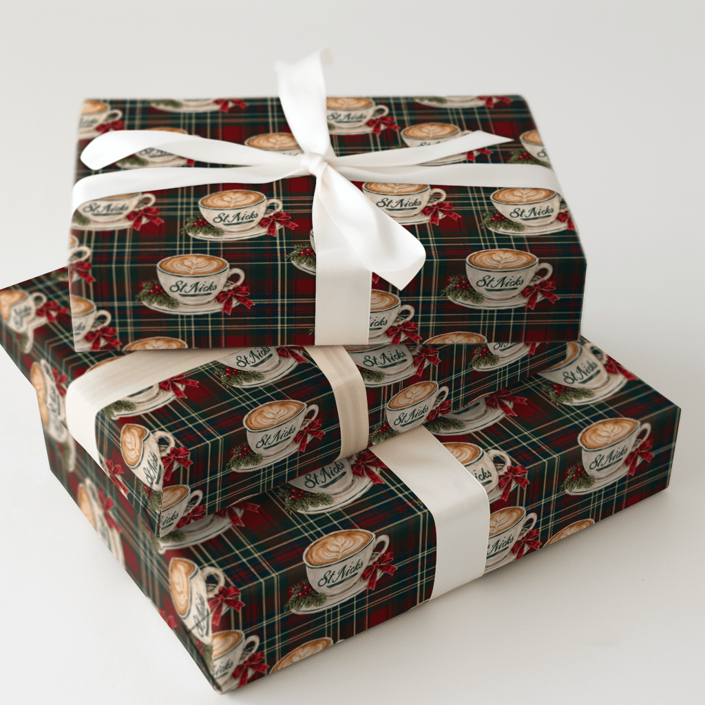 St.Nicks Coffee - Wrapping Paper - Aspen & Arlo