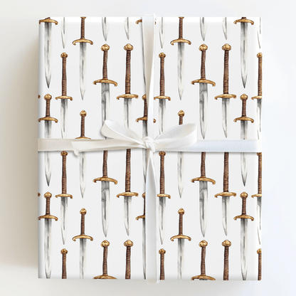 Sword Call Mate - Wrapping Paper - Aspen & Arlo