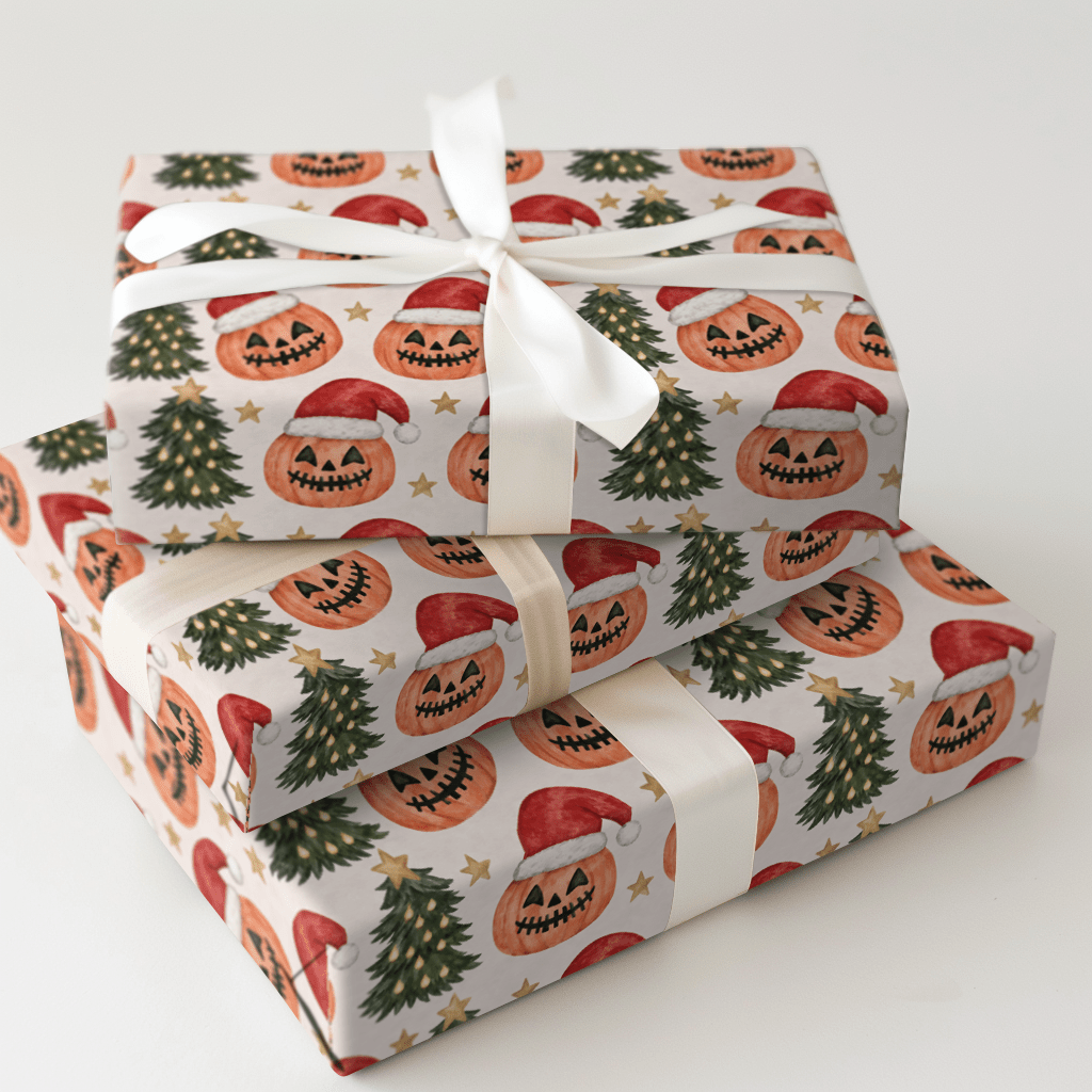 Season Screamings - Wrapping Paper - Aspen & Arlo