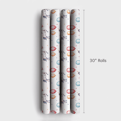 Prancing in Pastels - Wrapping Paper - Aspen & Arlo