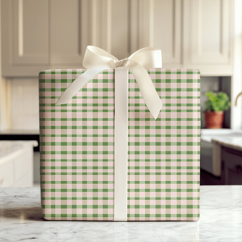 Gingham with Grace - Wrapping Paper - Aspen & Arlo