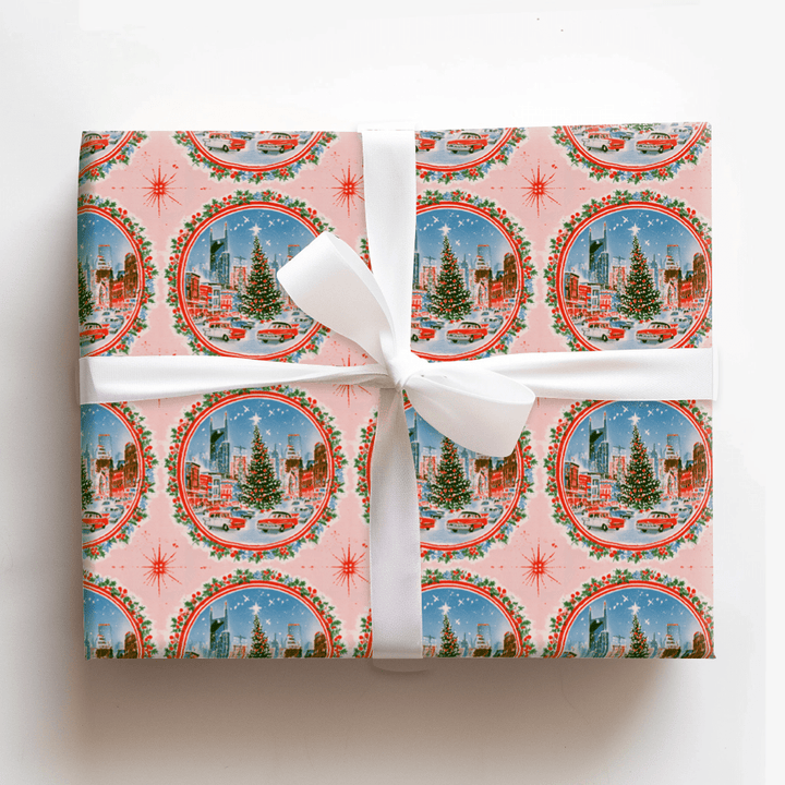 Music Row Glow - Wrapping Paper - Aspen & Arlo