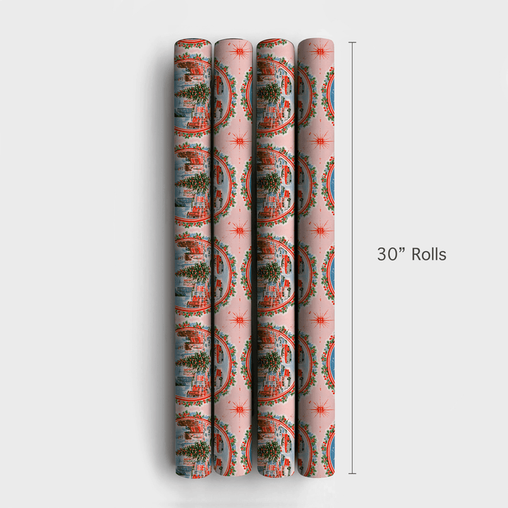Music Row Glow - Wrapping Paper - Aspen & Arlo
