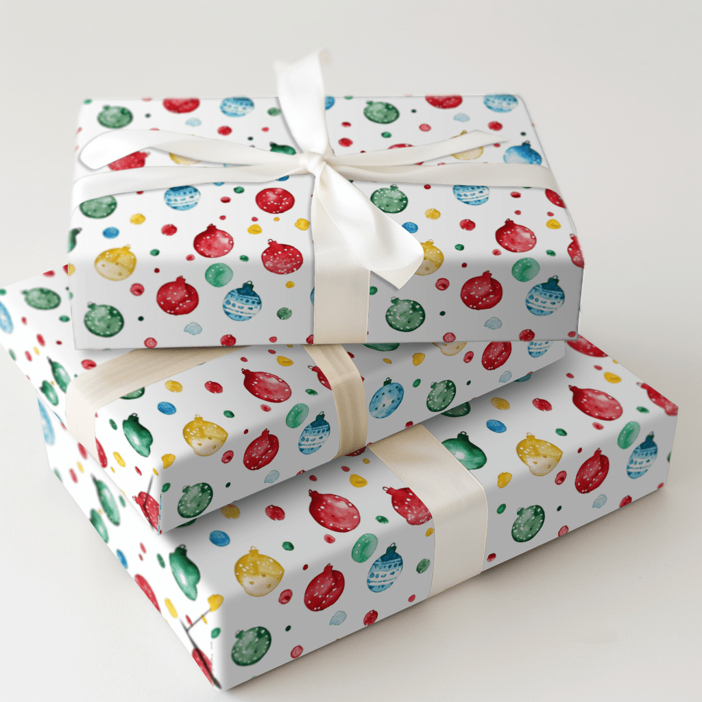 Ornament Overload - Wrapping Paper - Aspen & Arlo