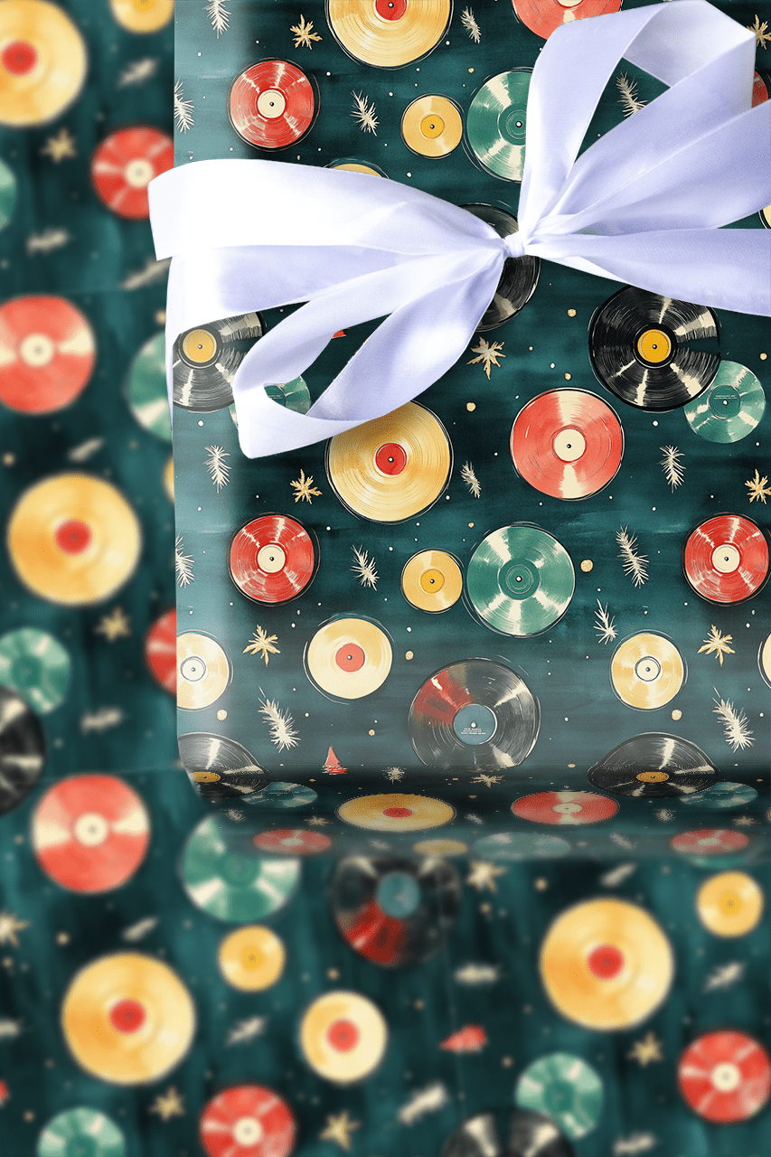 For The Record - Wrapping Paper - Aspen & Arlo