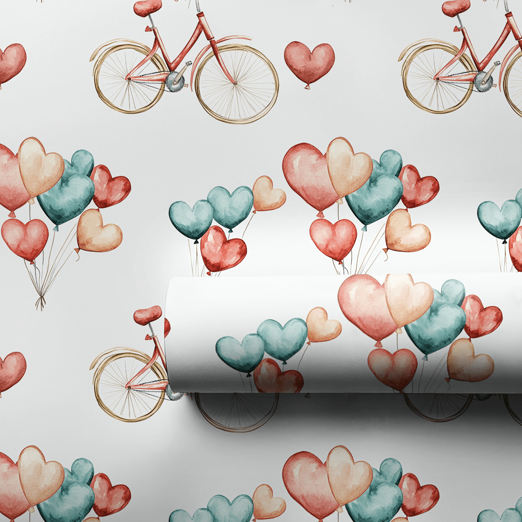 Spinning for Love - Wrapping Paper - Aspen & Arlo