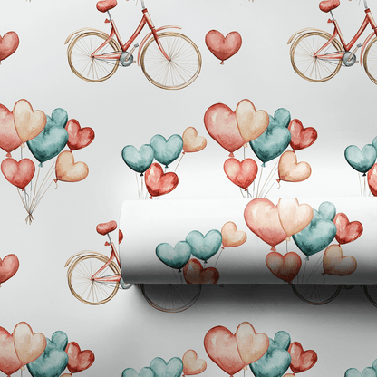 Spinning for Love - Wrapping Paper - Aspen & Arlo