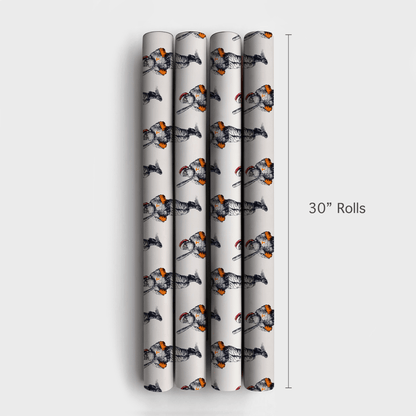 Santa Bats at Rocky Top - Wrapping Paper - Aspen & Arlo